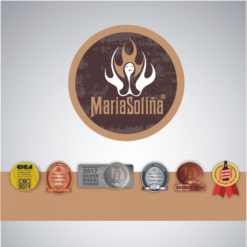 María Soliña - Cerveza Smoked Bock Menduiña