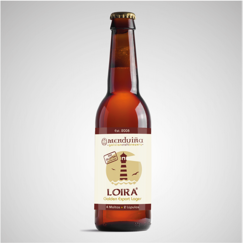 Loira - Cerveza Golden Export Lager Menduiña